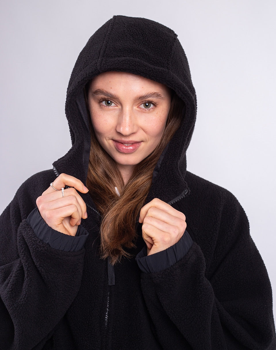 W' Hooded Helix Fleece Jacket