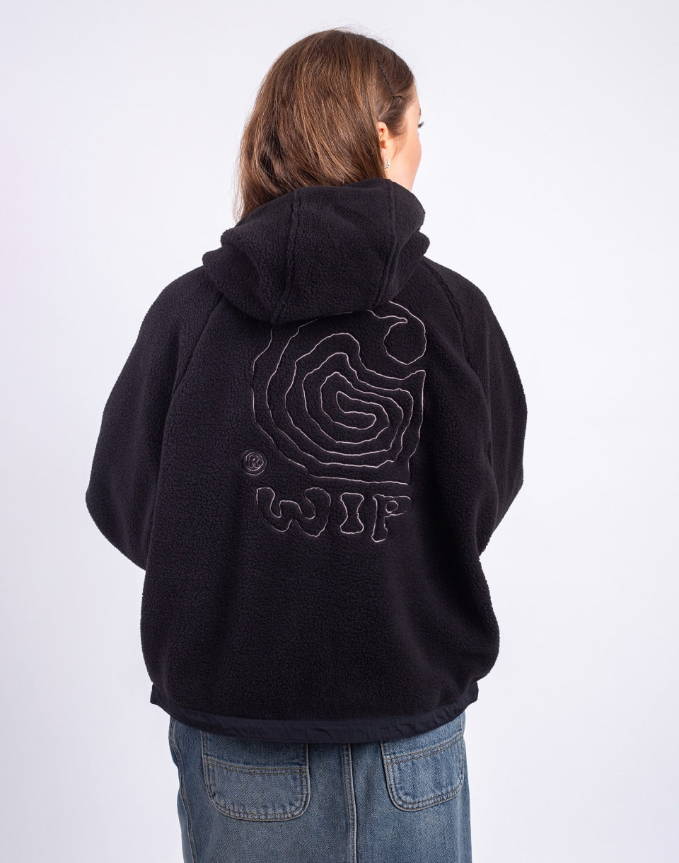 W' Hooded Helix Fleece Jacket