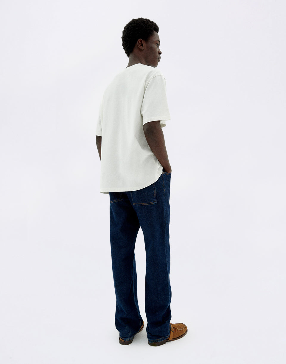 Dark Clean Denim David Pants