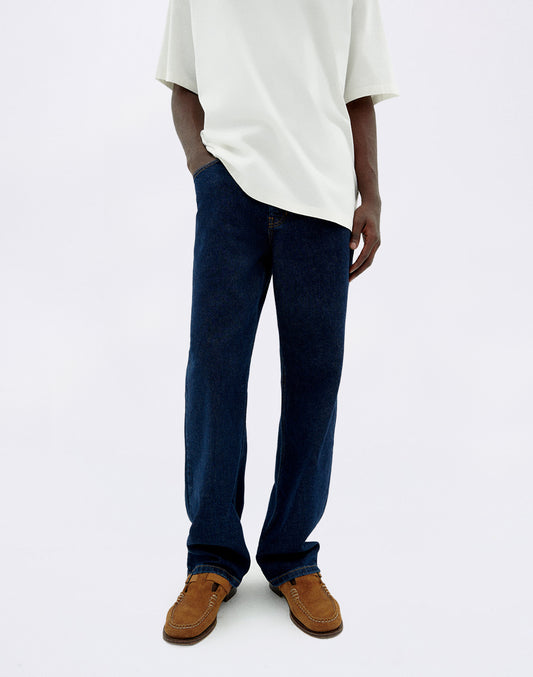 Dark Clean Denim David Pants