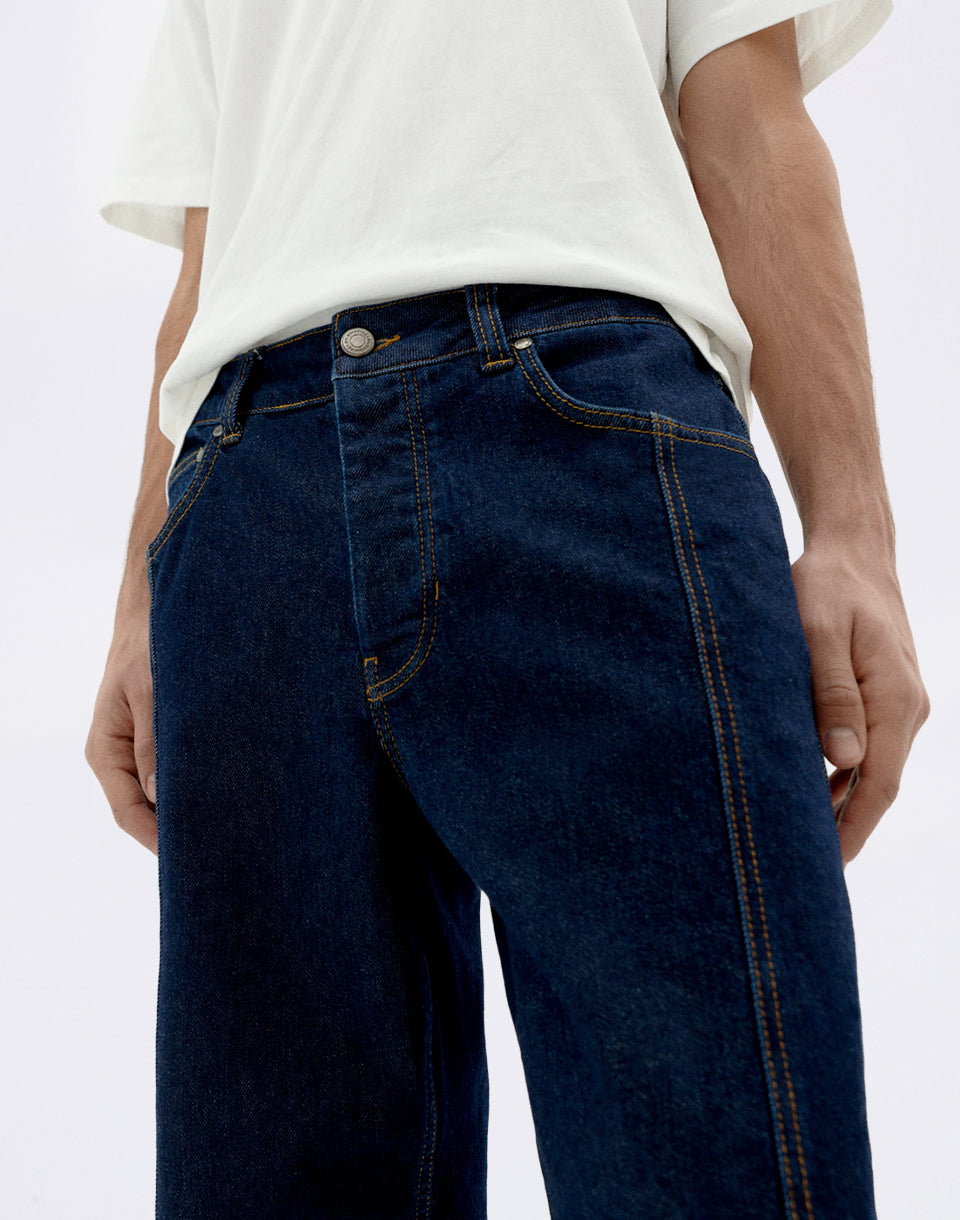 Denim Medium Wash Rainn Pants