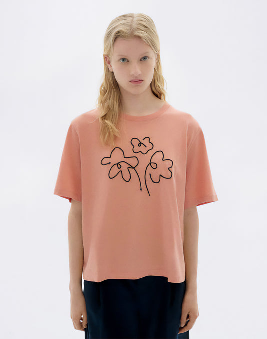 Flower Rope Pink Lucia Tee