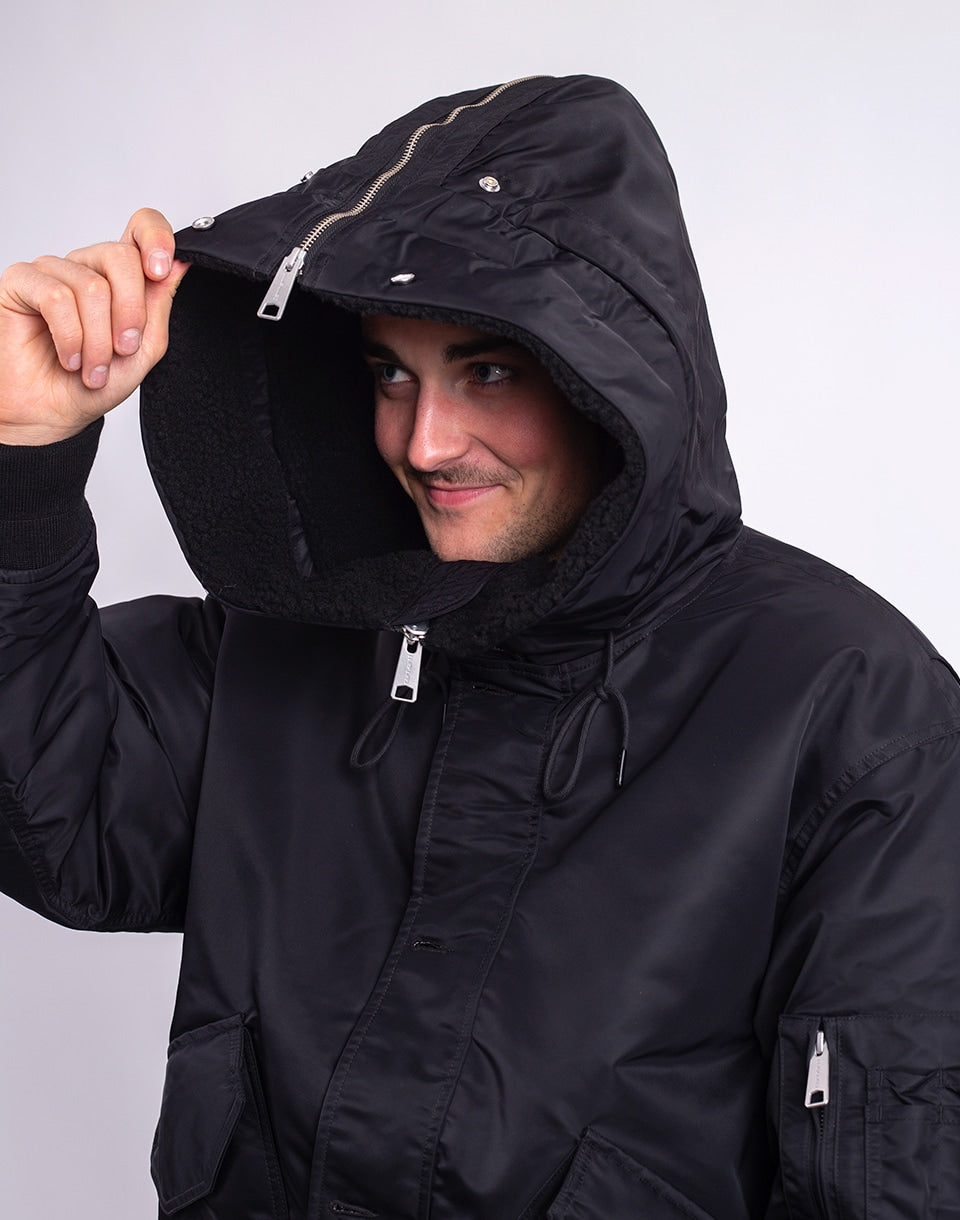 Hooded Oltera Bomber