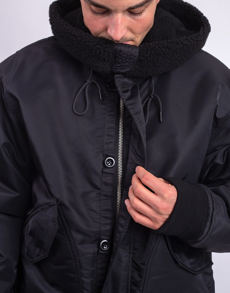 Hooded Oltera Bomber