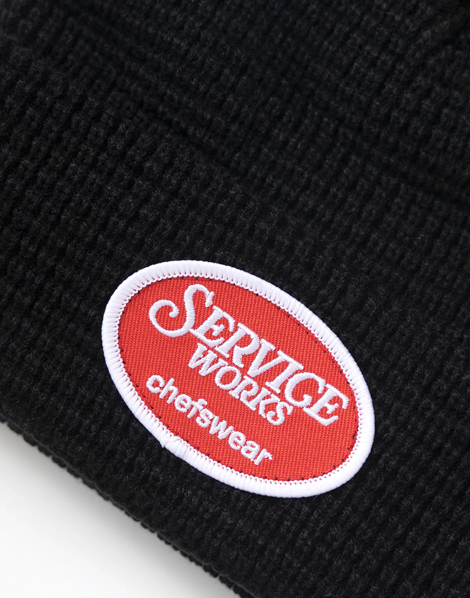 Waffle Patch Beanie