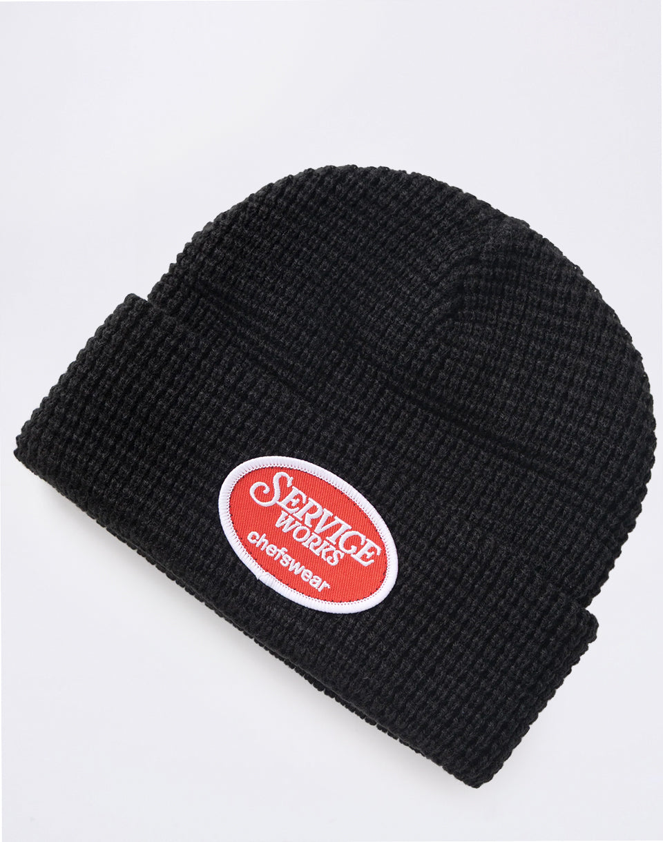 Waffle Patch Beanie