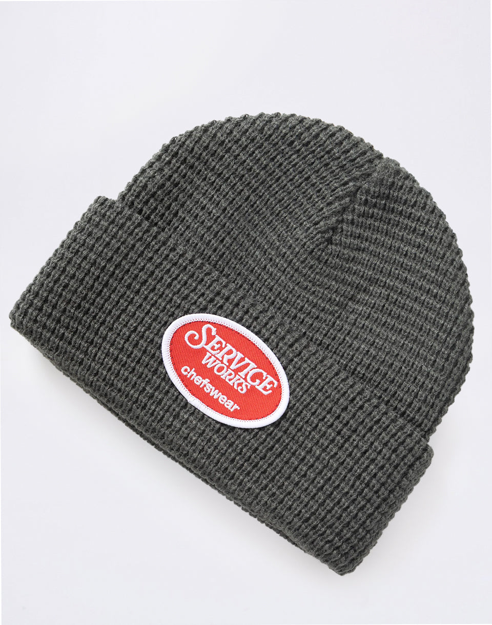 Waffle Patch Beanie