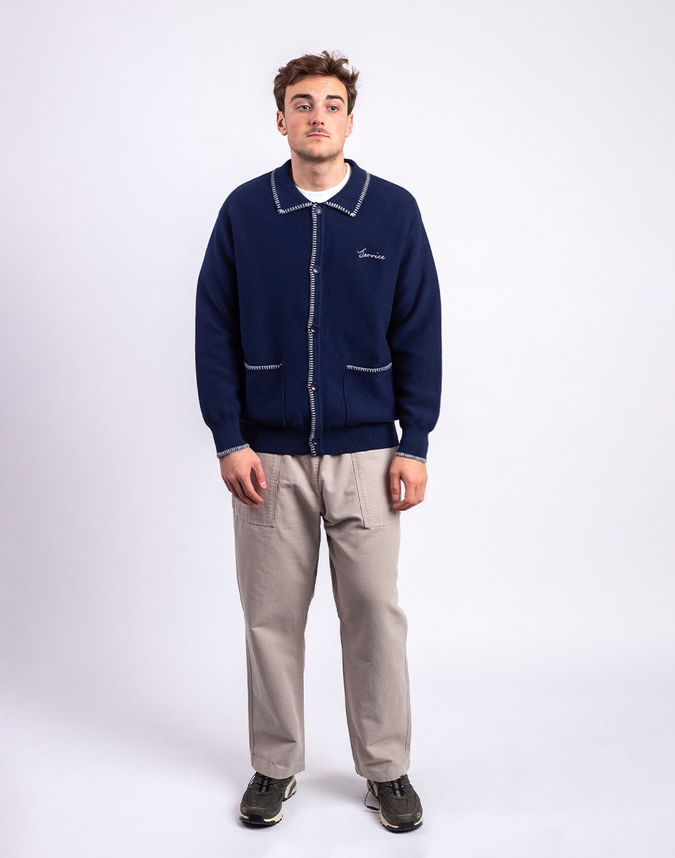 Blanket Stitch Cardigan