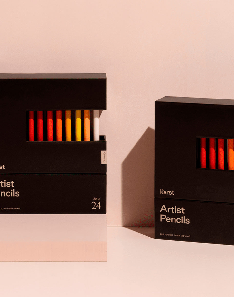 Woodless Artist Pencils
