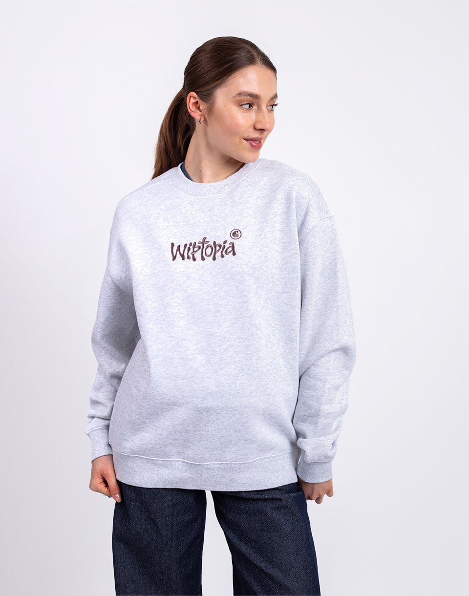 W' Wiptopia Script Sweatshirt