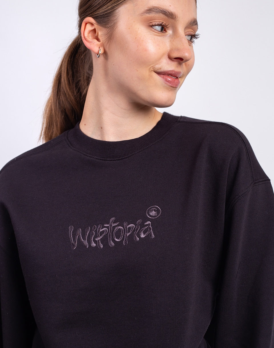 W' Wiptopia Script Sweatshirt