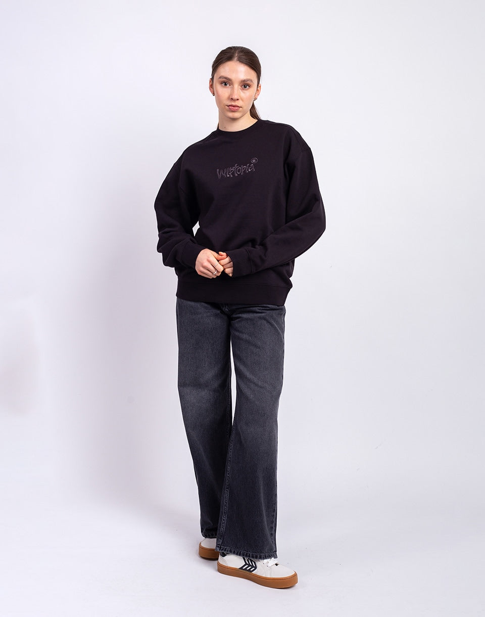 W' Wiptopia Script Sweatshirt