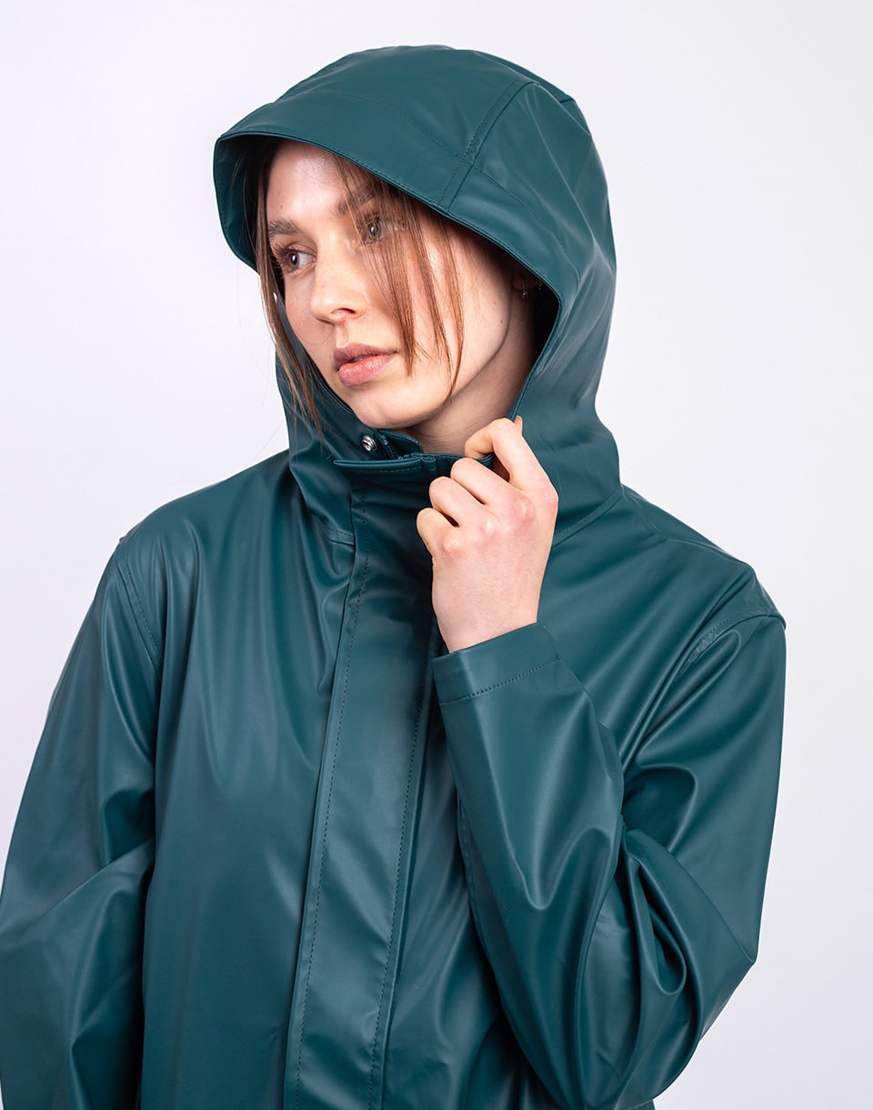 Long Classic Rain Jacket Women's