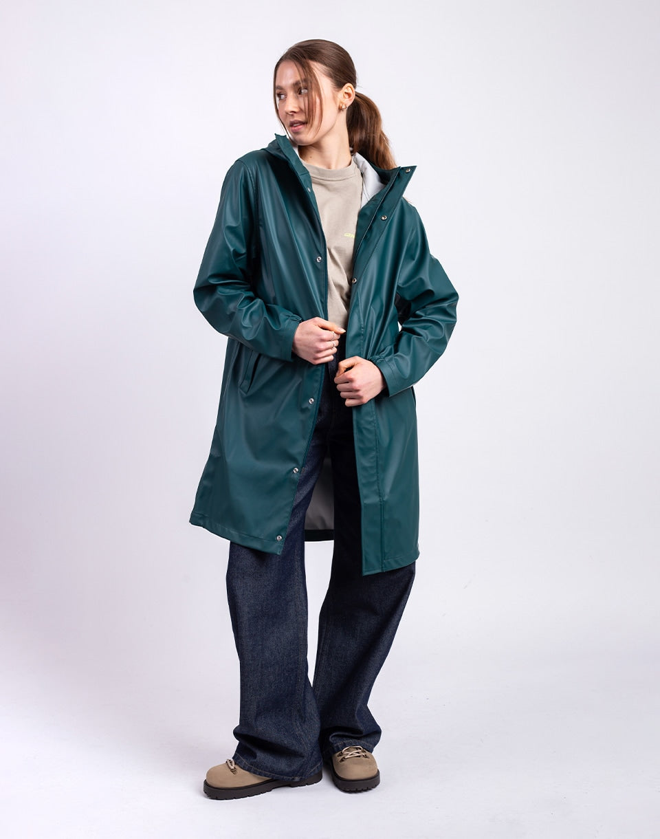 Long Classic Rain Jacket Women's