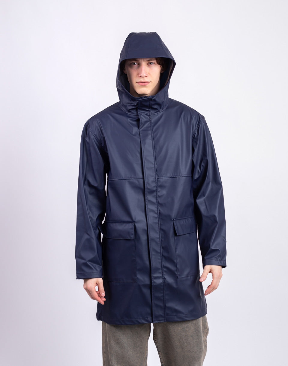 Long Classic Rain Jacket Men's