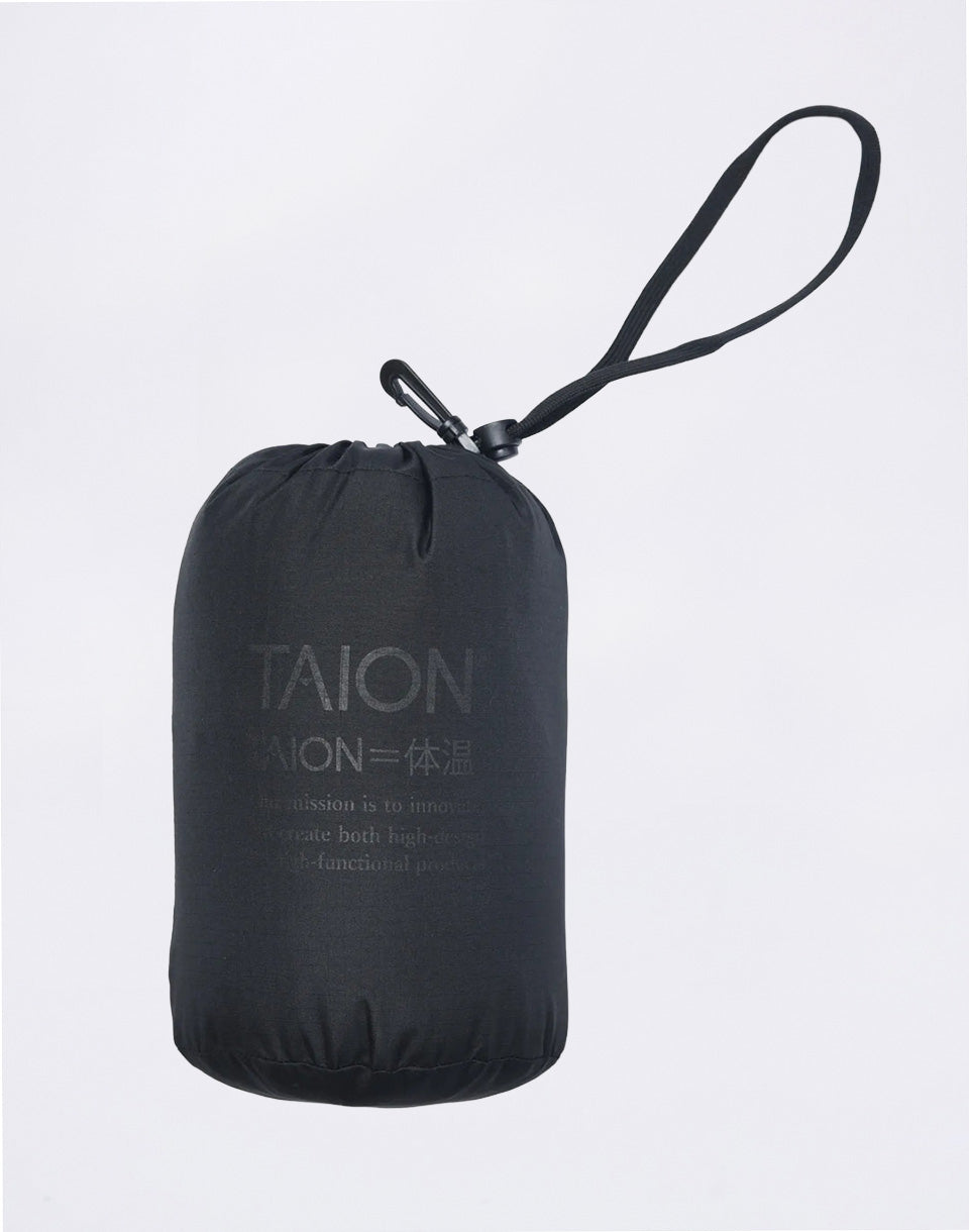 Unisex Military W-Zip V-Neck Down Jacket