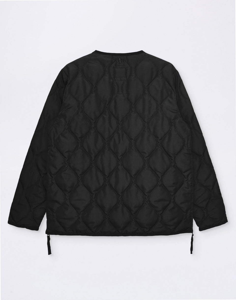 Unisex Military W-Zip V-Neck Down Jacket