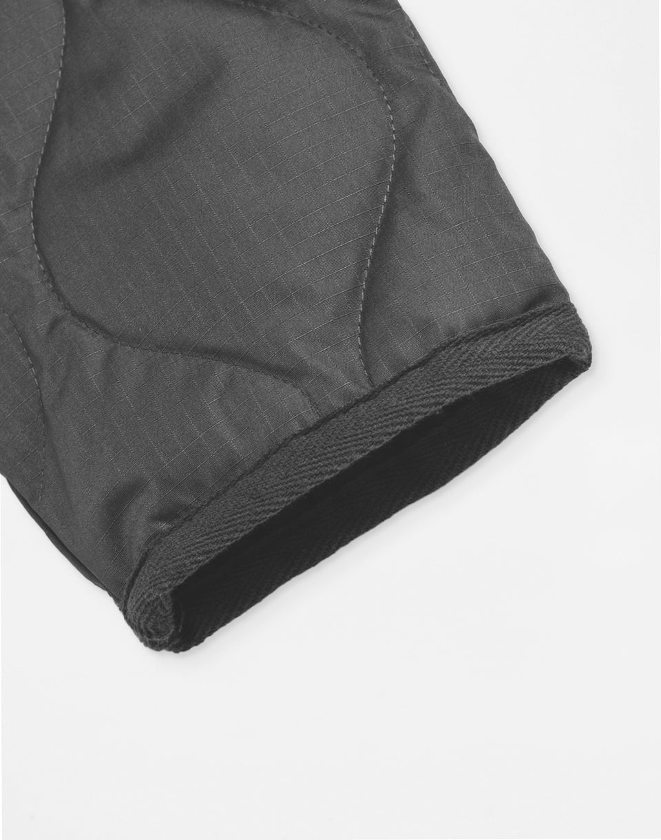 Unisex Military W-Zip V-Neck Down Jacket