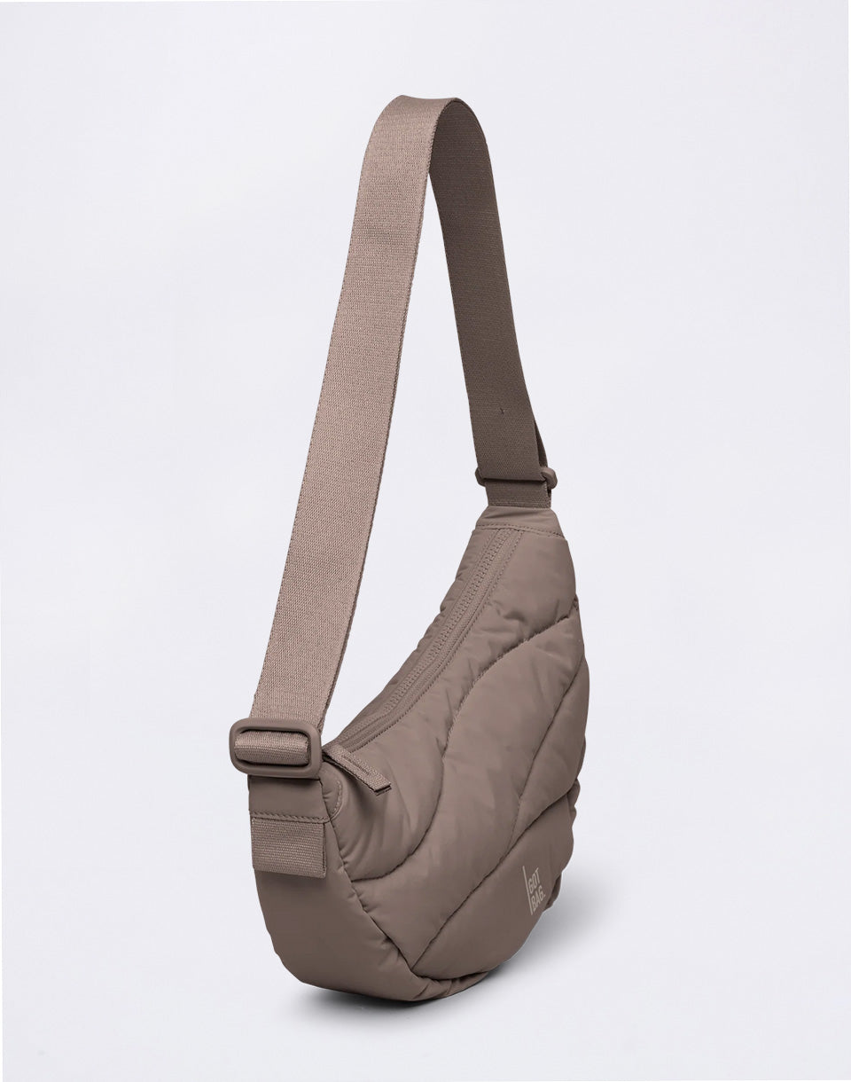 Wavy Puffer Shoulder Bag