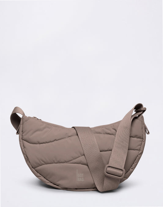 Wavy Puffer Shoulder Bag