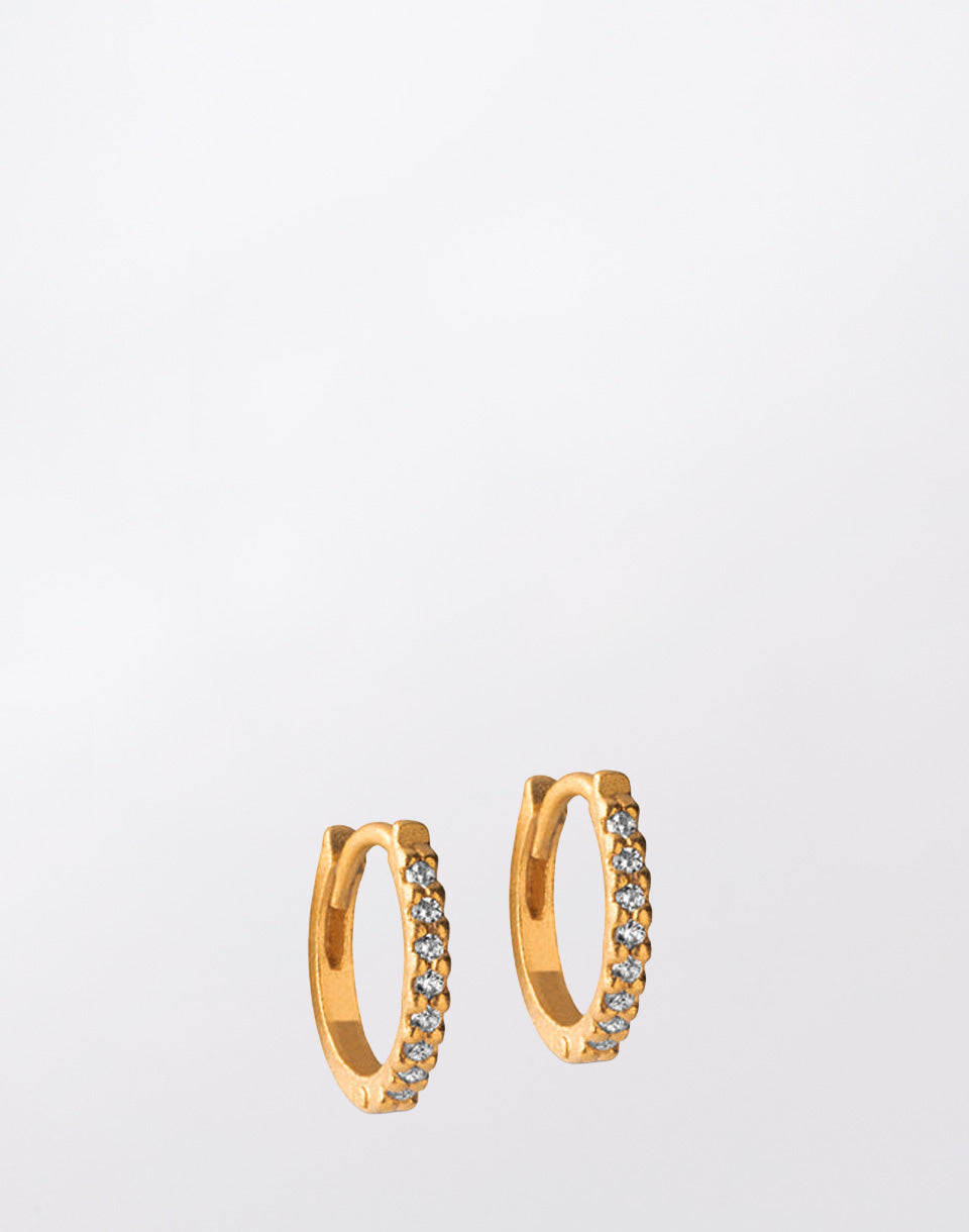 Hoops, Petite Flora 8mm