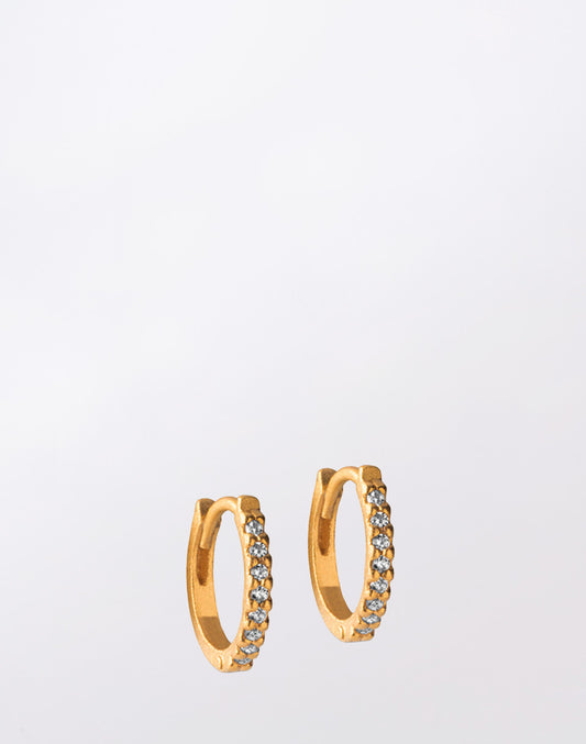 Hoops, Petite Flora 8mm