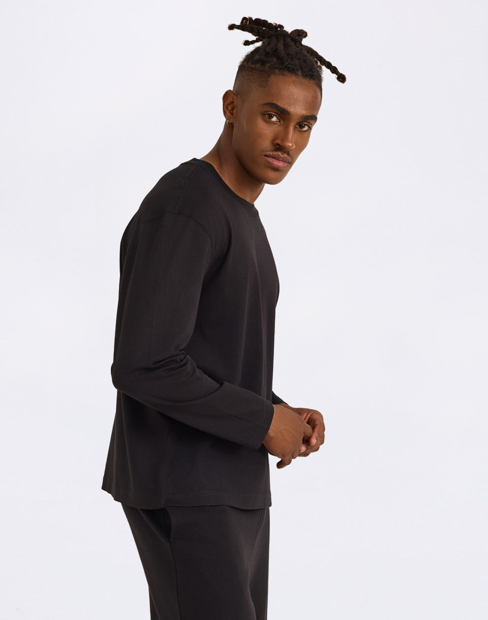 True Heavy Boxy Fit Long Sleeve Tee