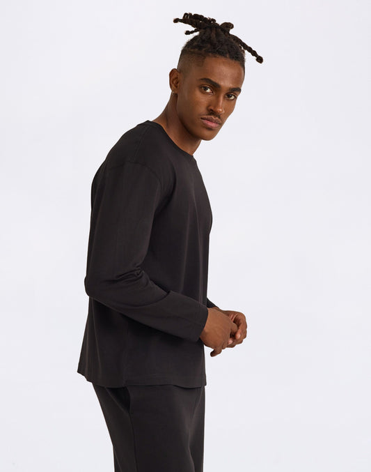 True Heavy Boxy Fit Long Sleeve Tee