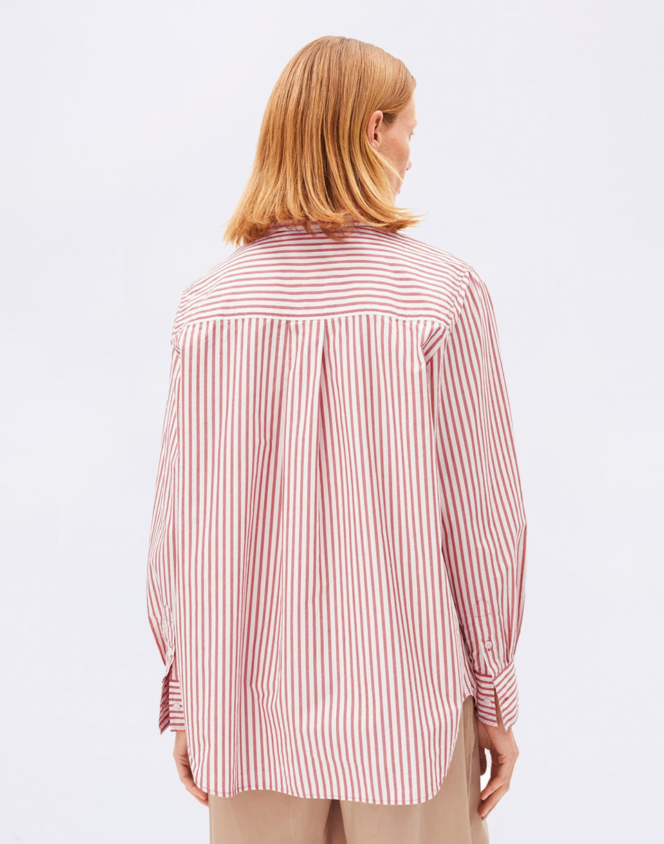 Striped Loose Fit Blouse