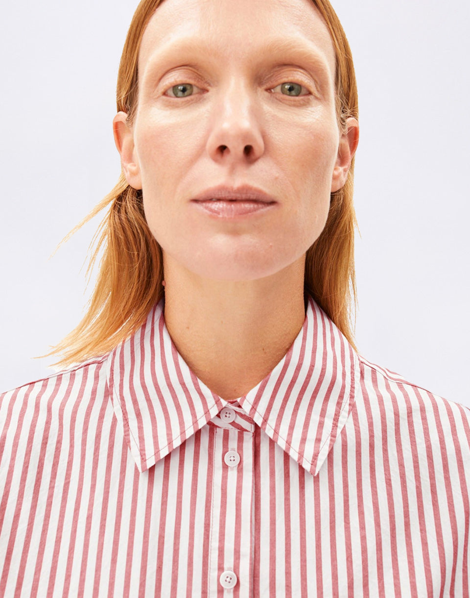 Striped Loose Fit Blouse