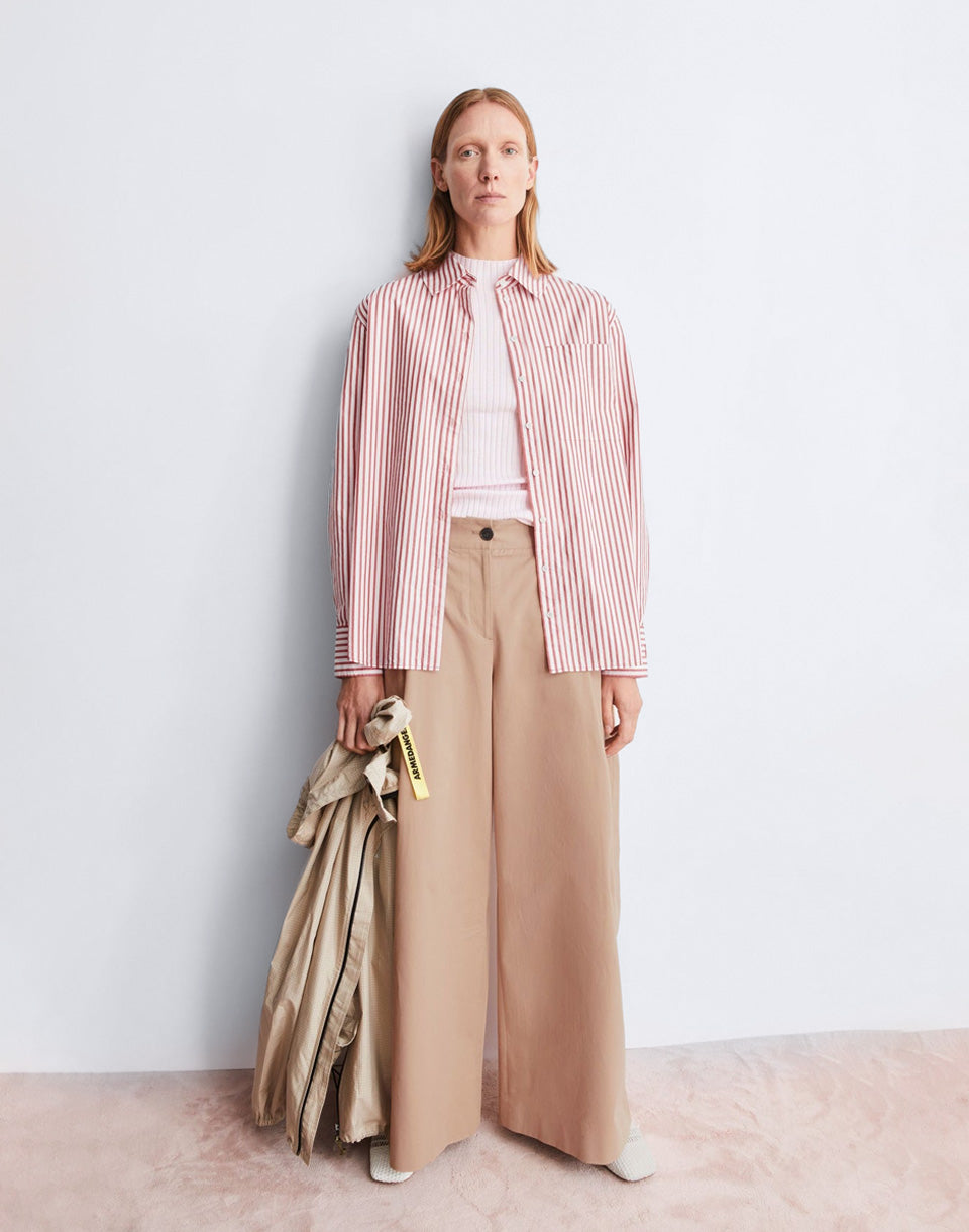 Striped Loose Fit Blouse