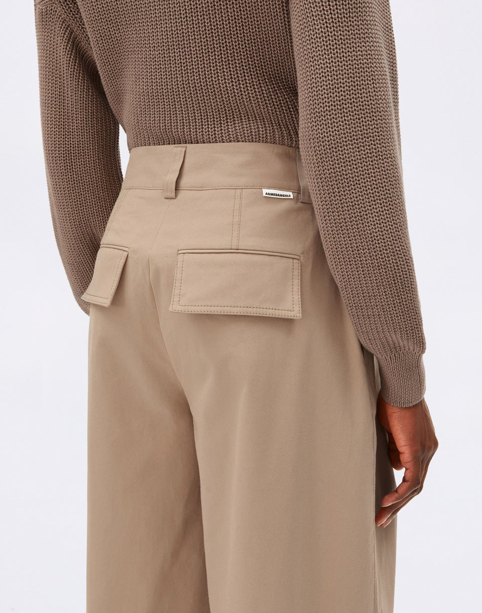 Wide Chino Twill Pant