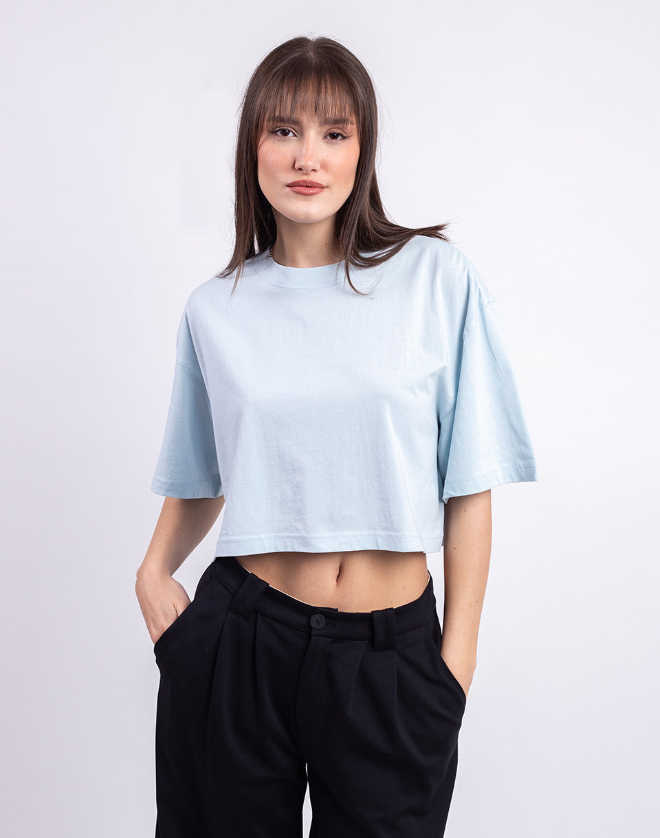 True Boxy Crop Tee