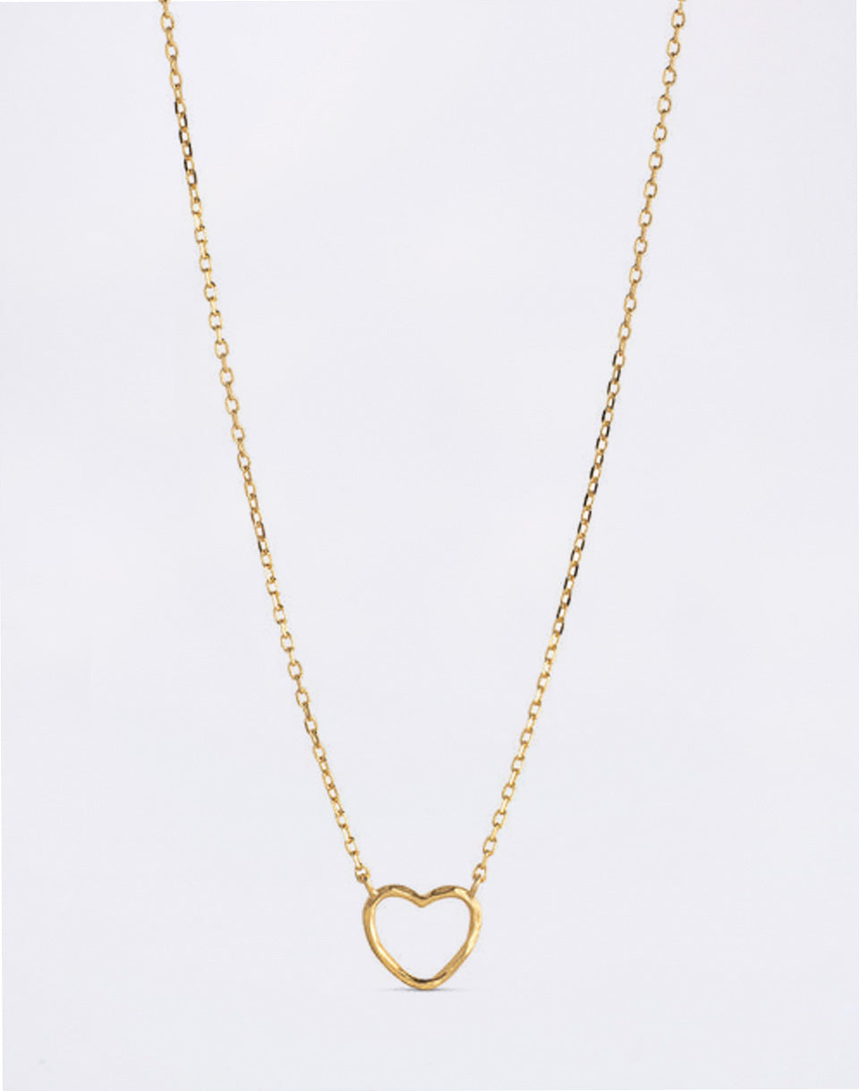 Necklace, Organic Heart