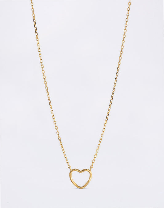 Necklace, Organic Heart