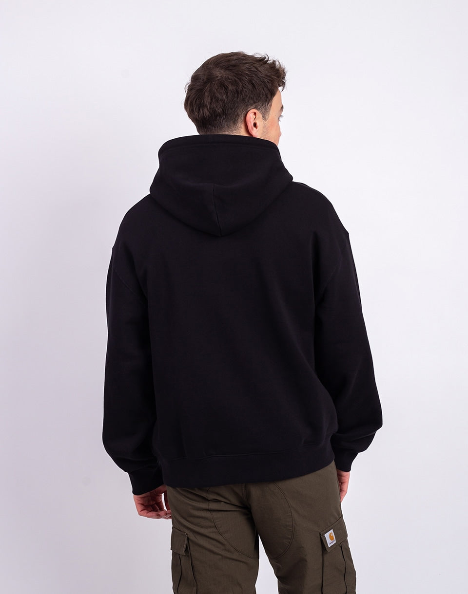 Hooded WIP Label Sweat Jacket