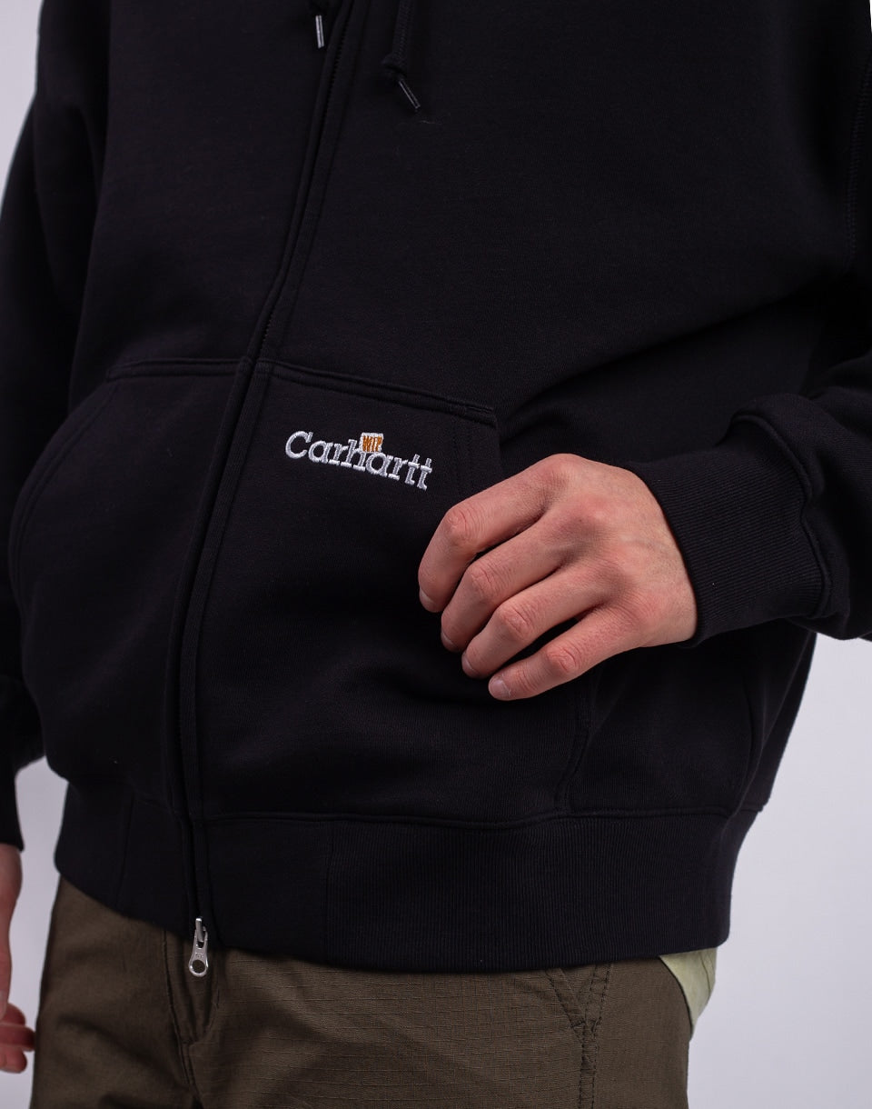 Hooded WIP Label Sweat Jacket