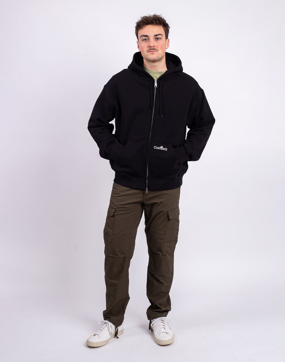 Hooded WIP Label Sweat Jacket