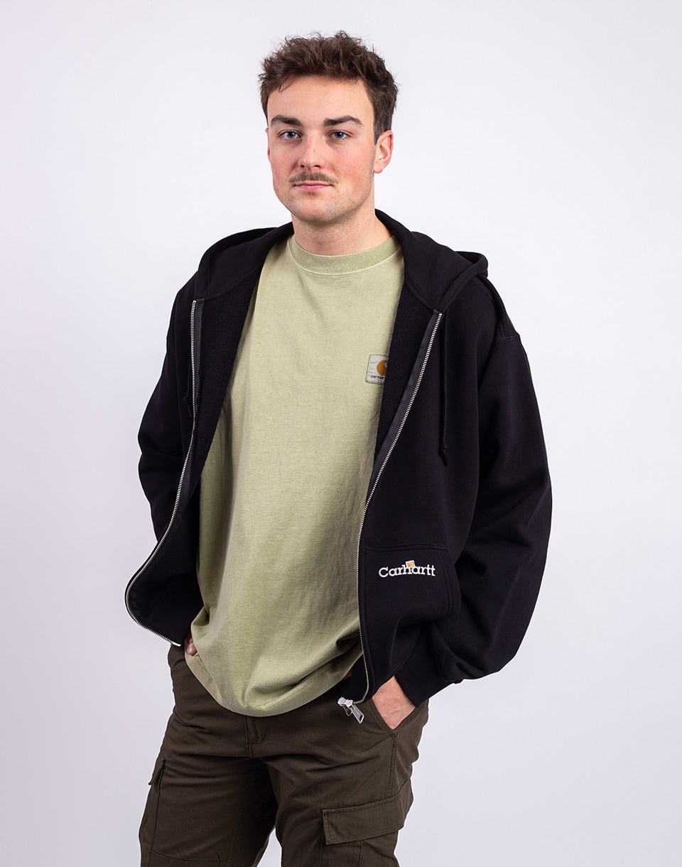 Hooded WIP Label Sweat Jacket