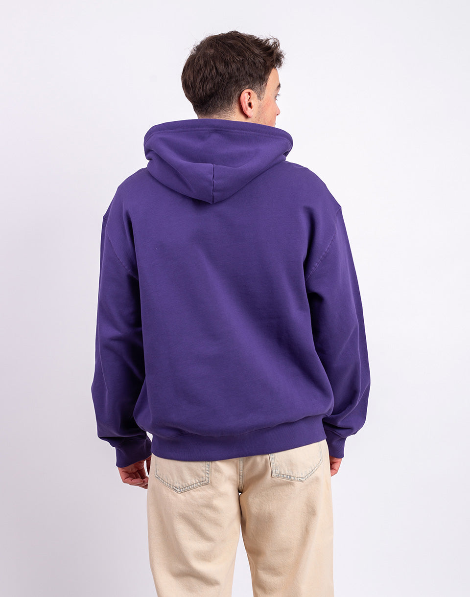 Hooded WIP Label Sweat Jacket