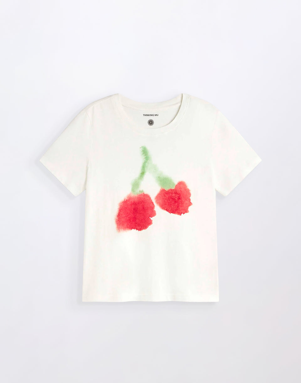Blurry Cherry Ida Tee