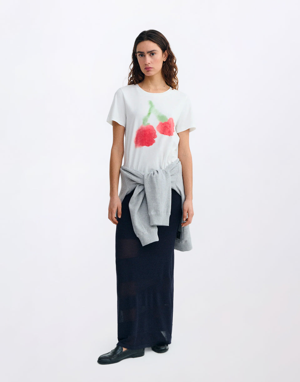 Blurry Cherry Ida Tee