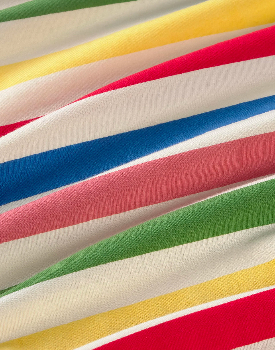 Emily Multicolor Striped Long Sleeve T-Shirt