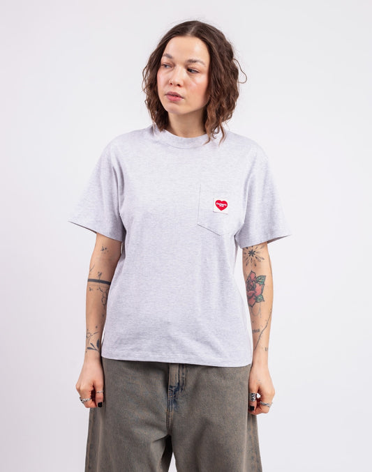 W' S/S Pocket Heart T-Shirt