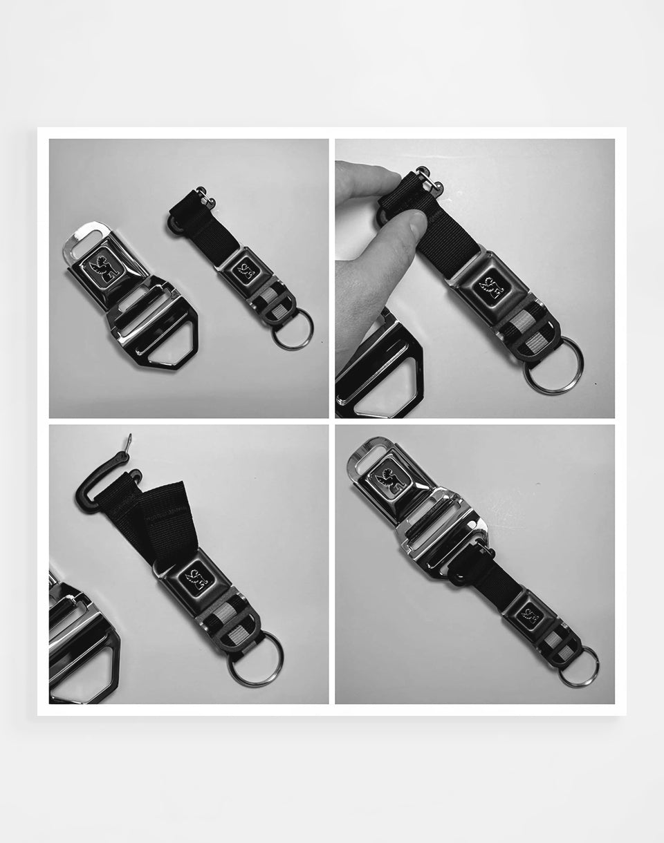 Mini Buckle Keychain