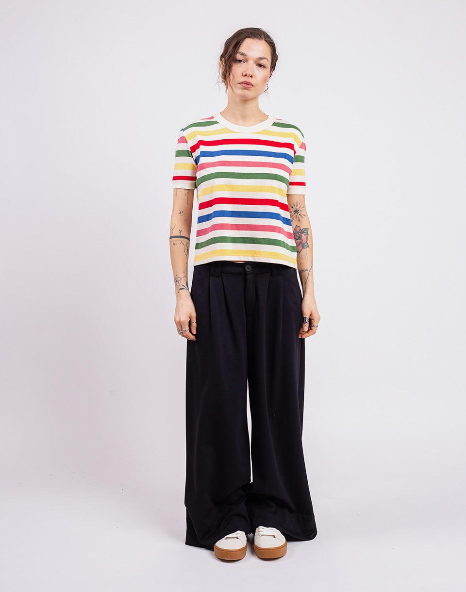 Med Stripes Zowie R Tee