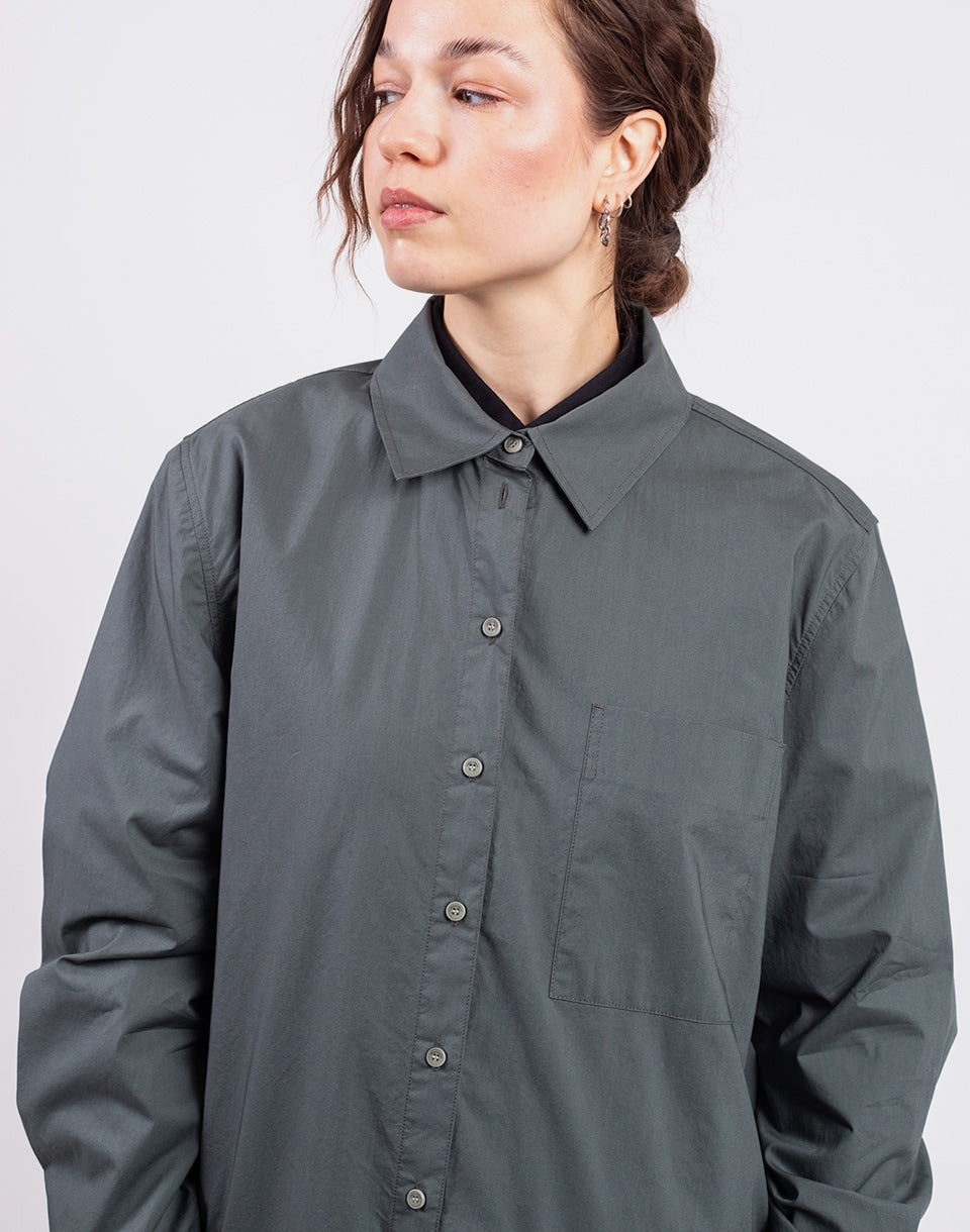 Loose Poplin Shirt Blouse