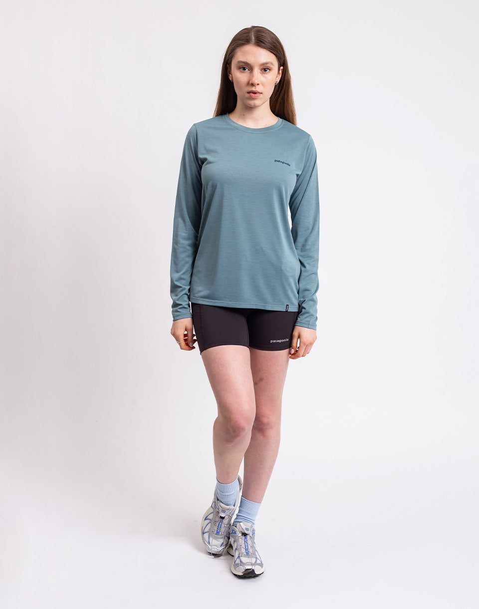 W's L/S Capilene® Cool Daily Shirt - Boardshort Logo