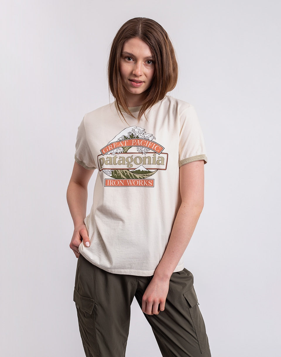 W's Great Waves Ringer Tee