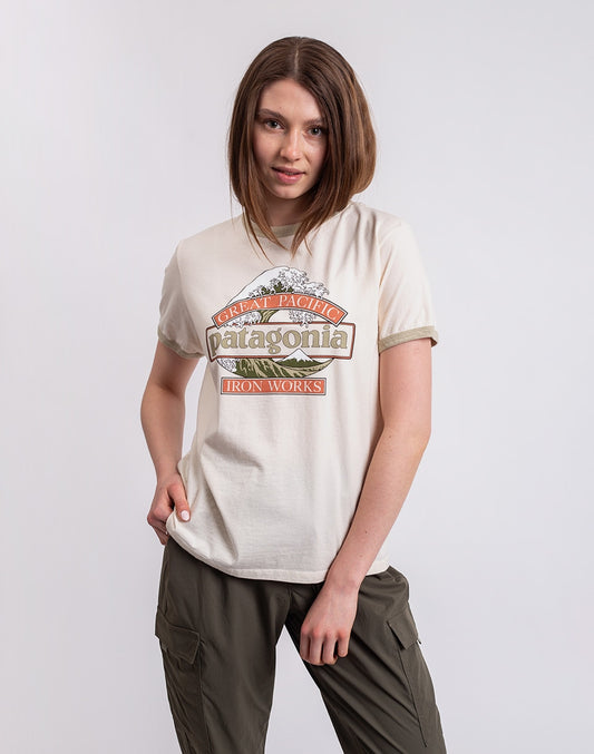 W's Great Waves Ringer Tee